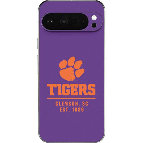 Clemson University Tigers Est 1889 Pixel 9 Pro XL Skin